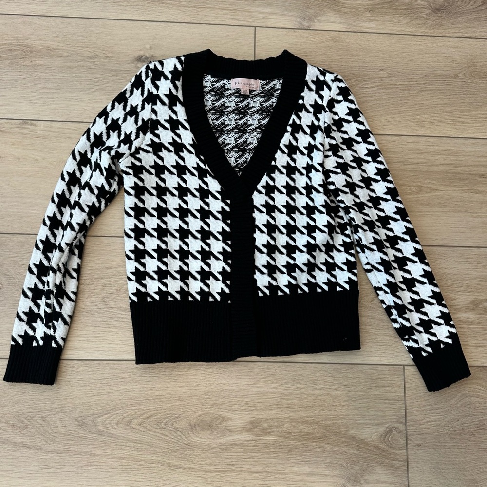 Black and White Women's Sweater